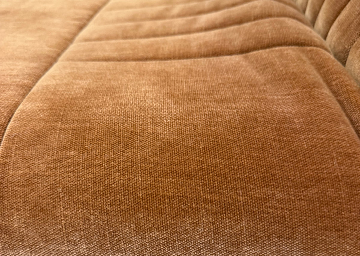 Storage Chair Footstool Rust