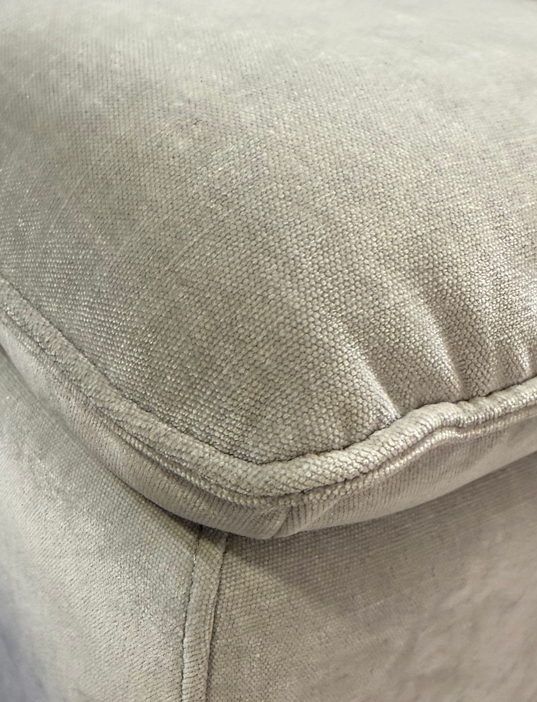 Storage Chair Footstool Fog