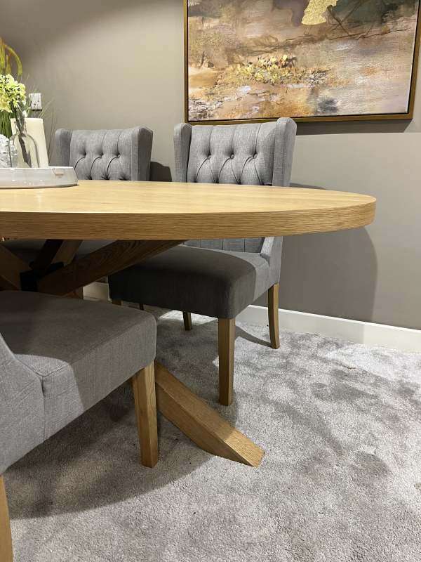 Encore Oval Dining Table 2mtr