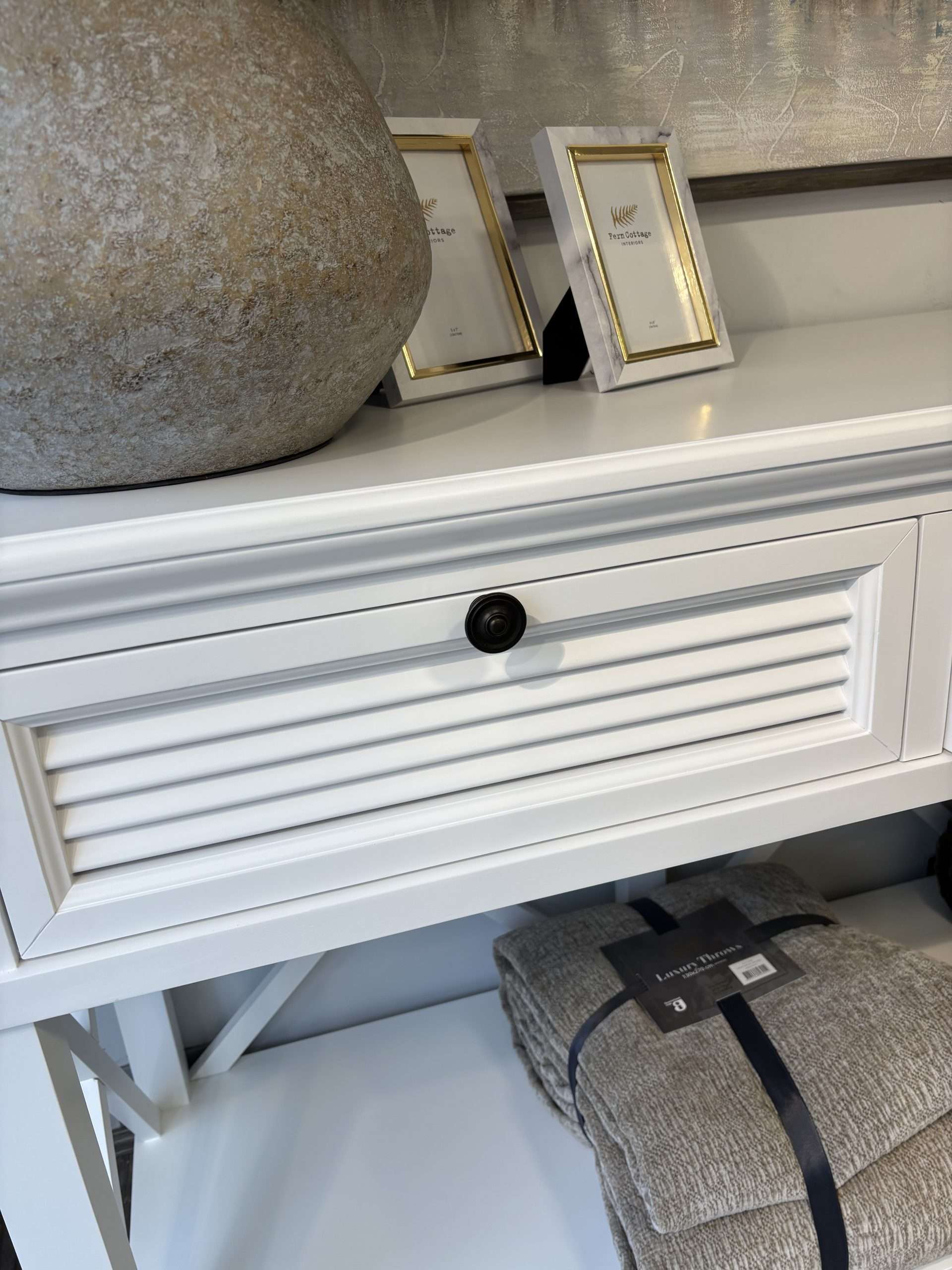 Long Island 3 Drawer Console Table