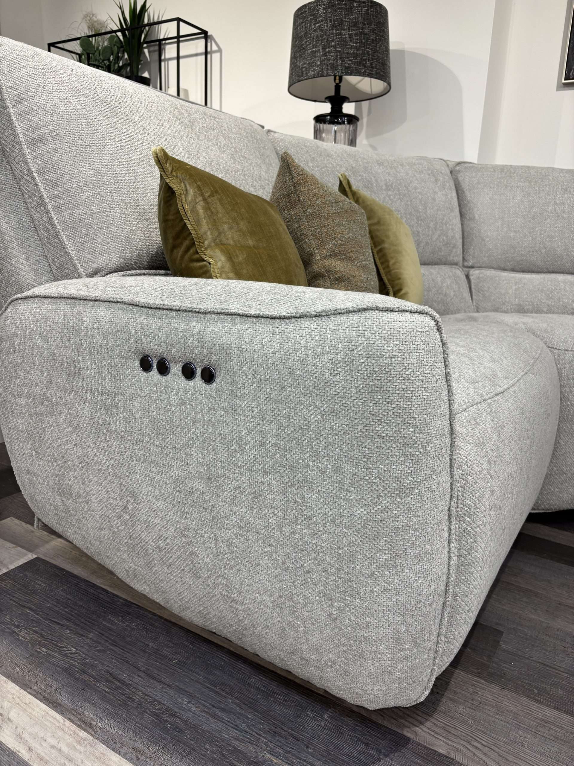 Zenity 6 Piece Recliner Corner Sofa