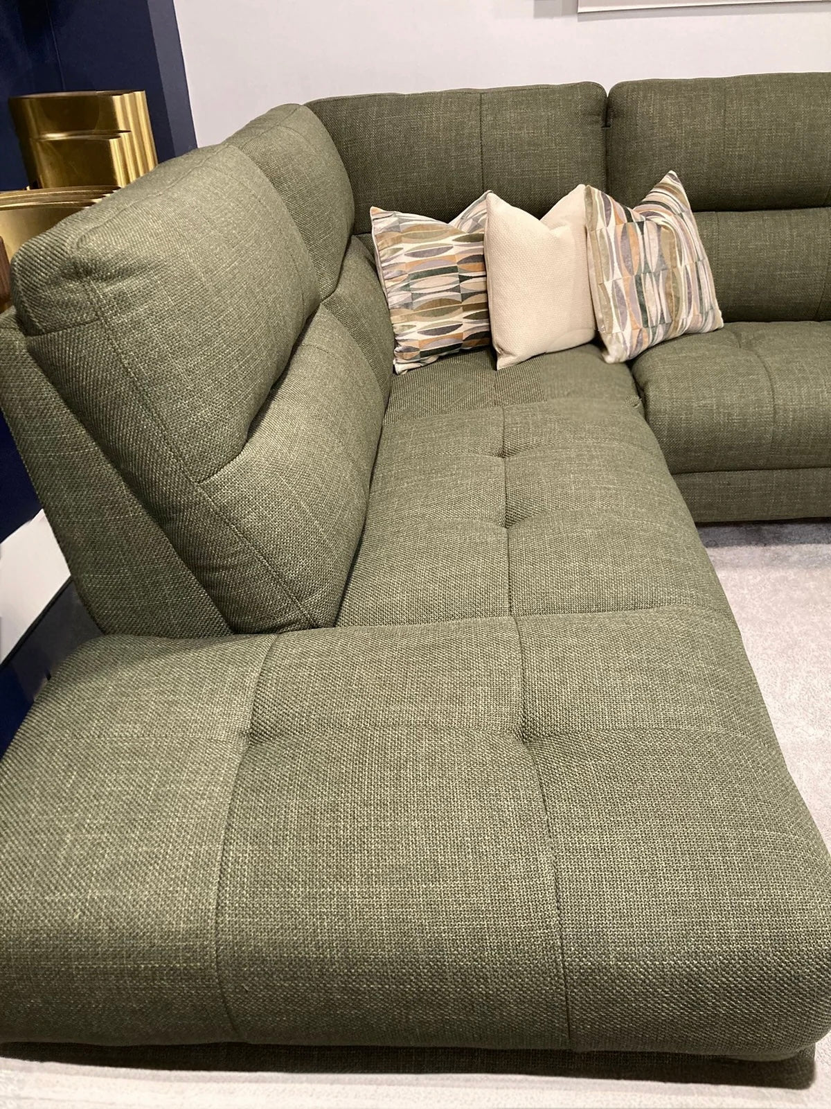 Jupiter Chaise Electric Recliner Corner Sofa Left Facing