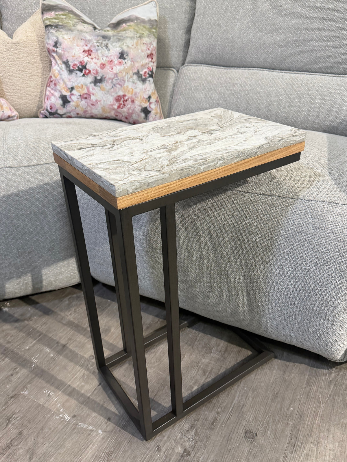 Sol Sofa Table with Oak Surround
