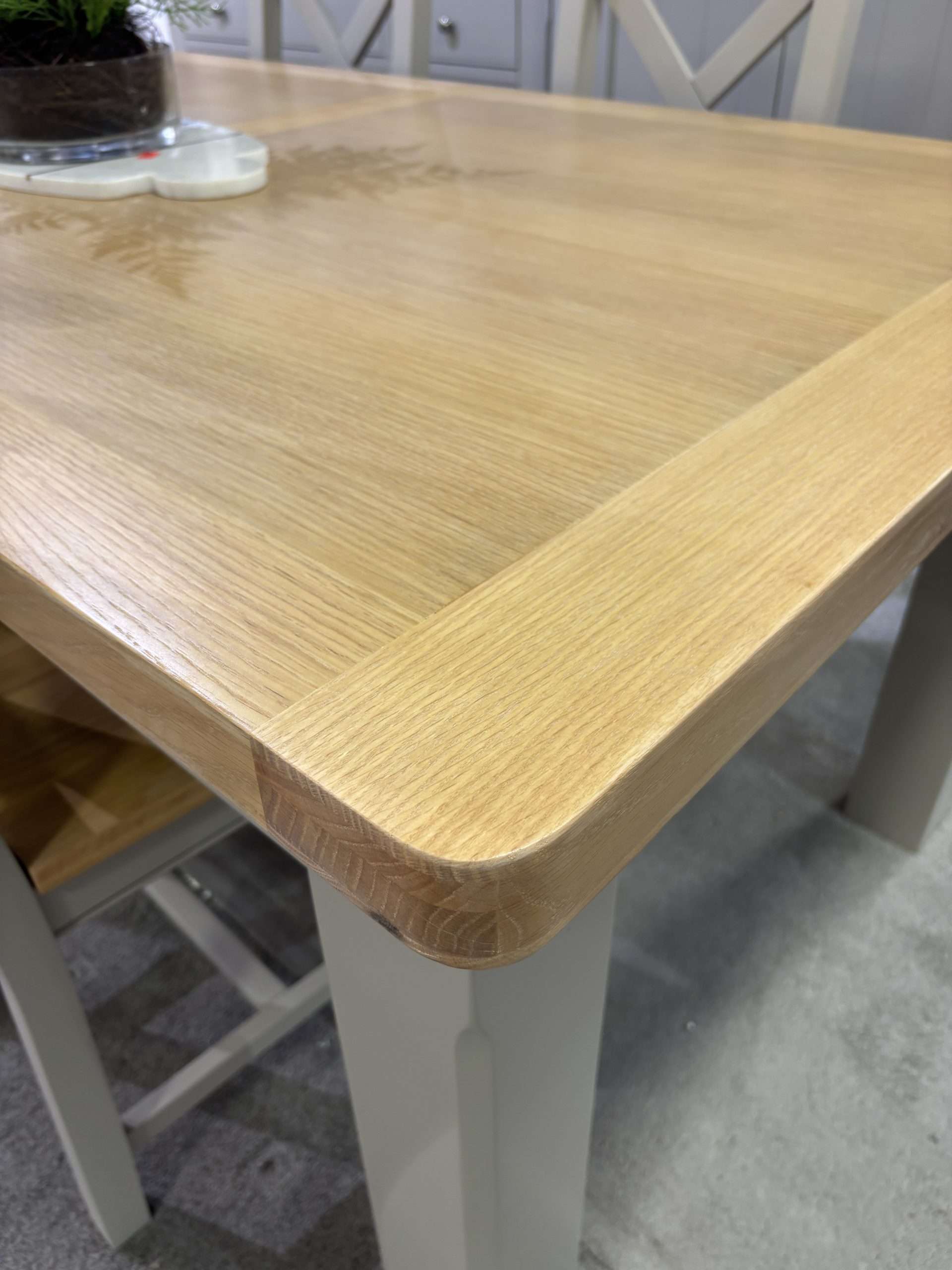 Athens Putty Extending Dining Table 1.8 - 2.3mtr