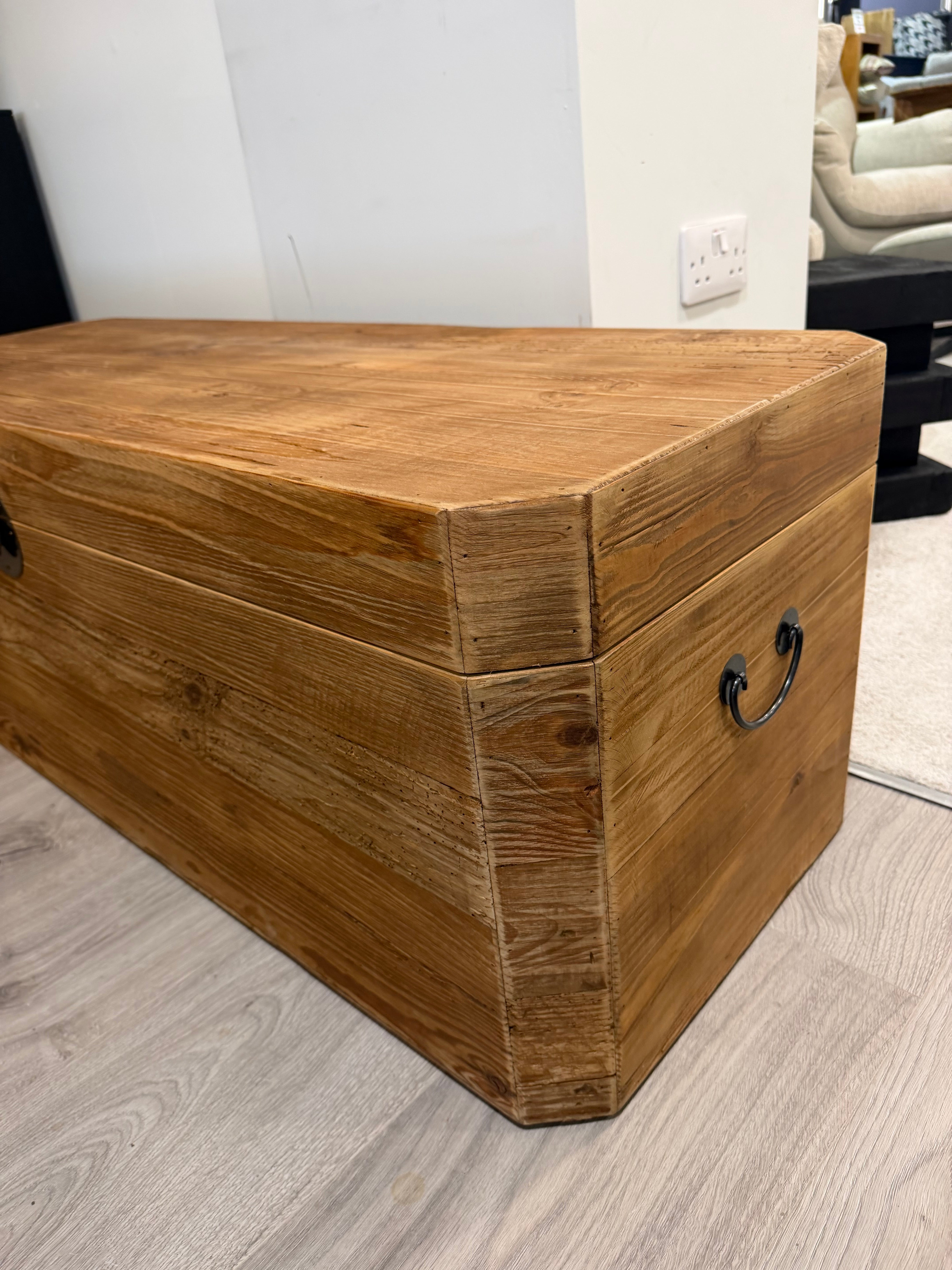 Barnwood Blanket Box