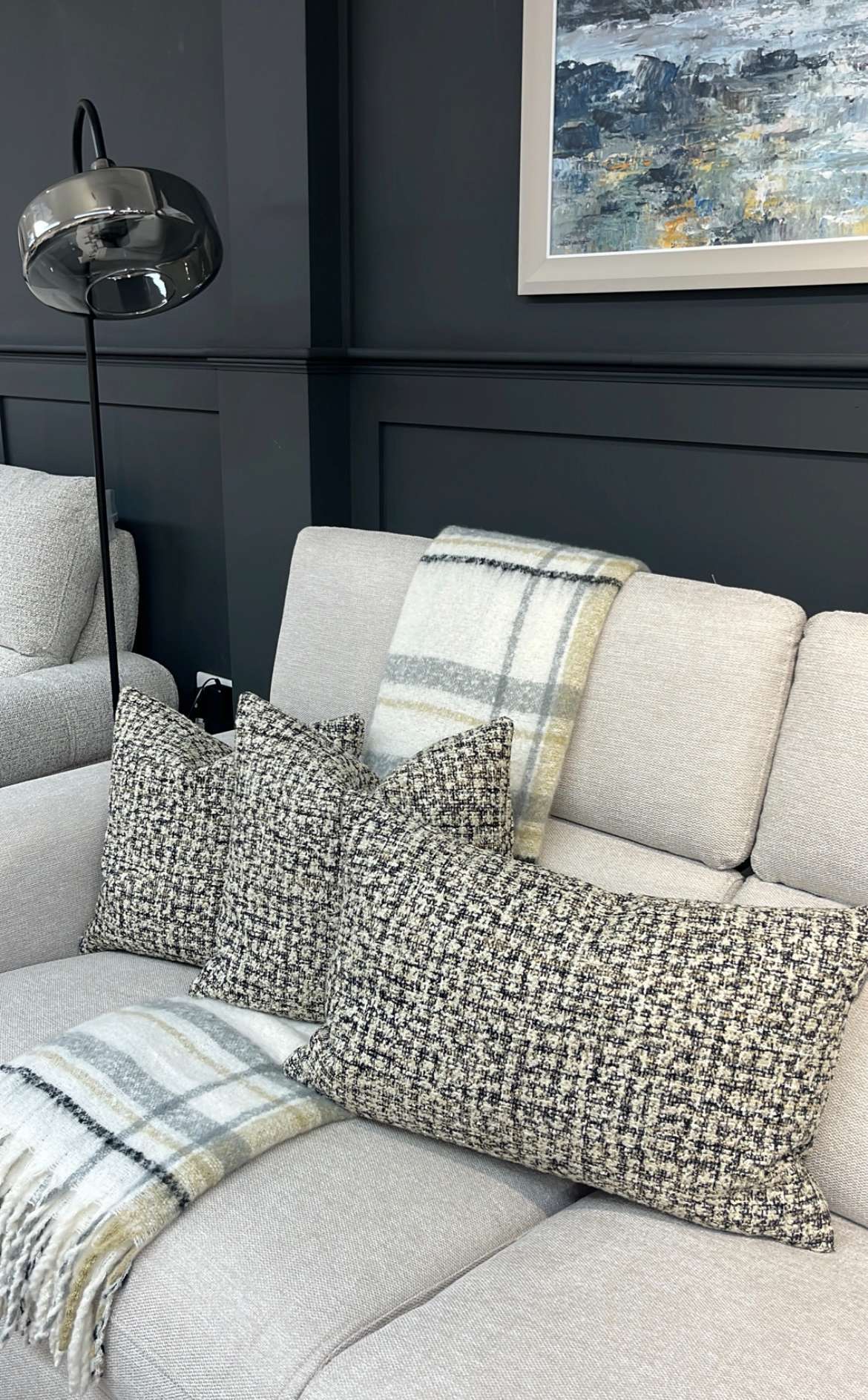 Ruben Chaise Electric Recliner Sofa Left Facing