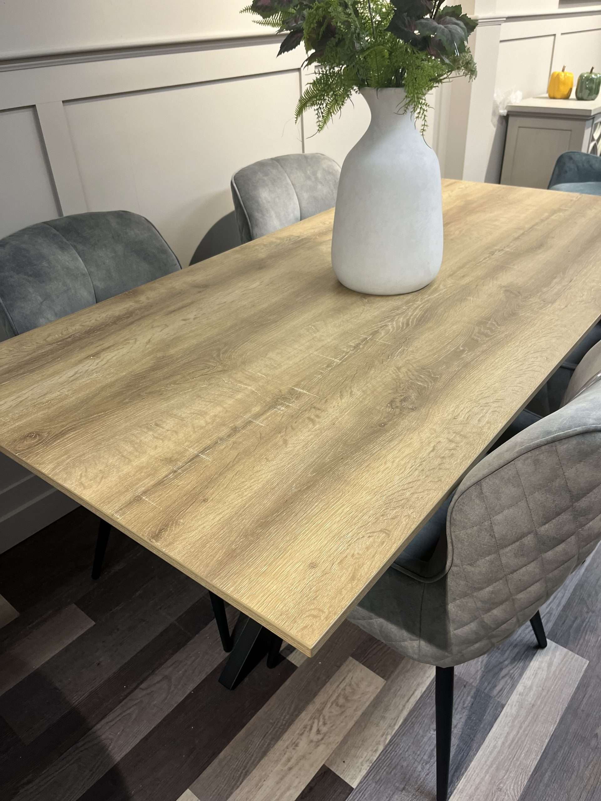 Premier Extending Dining Table Oak 1.6 - 2mtr