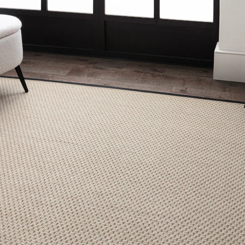 Asiatic Korra Double Loop Charcoal Cream Rug