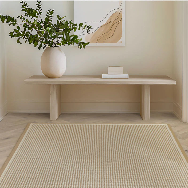 Asiatic Korra Loop Linen Cream Rug
