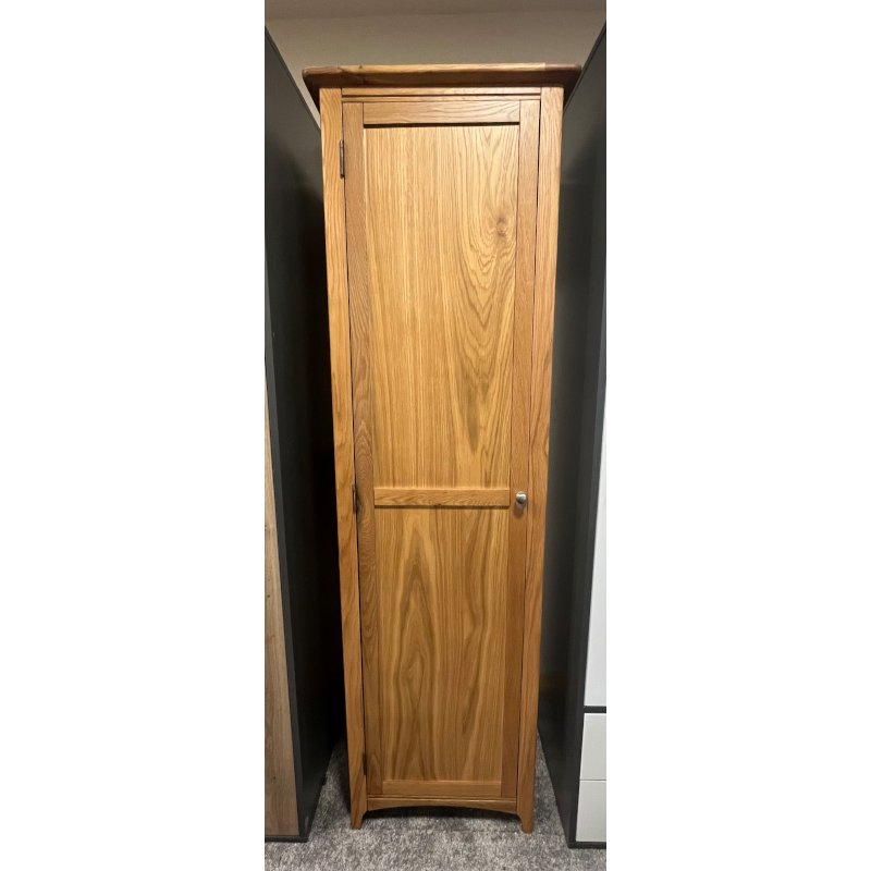 Lagan 1 Door Wardrobe Oak