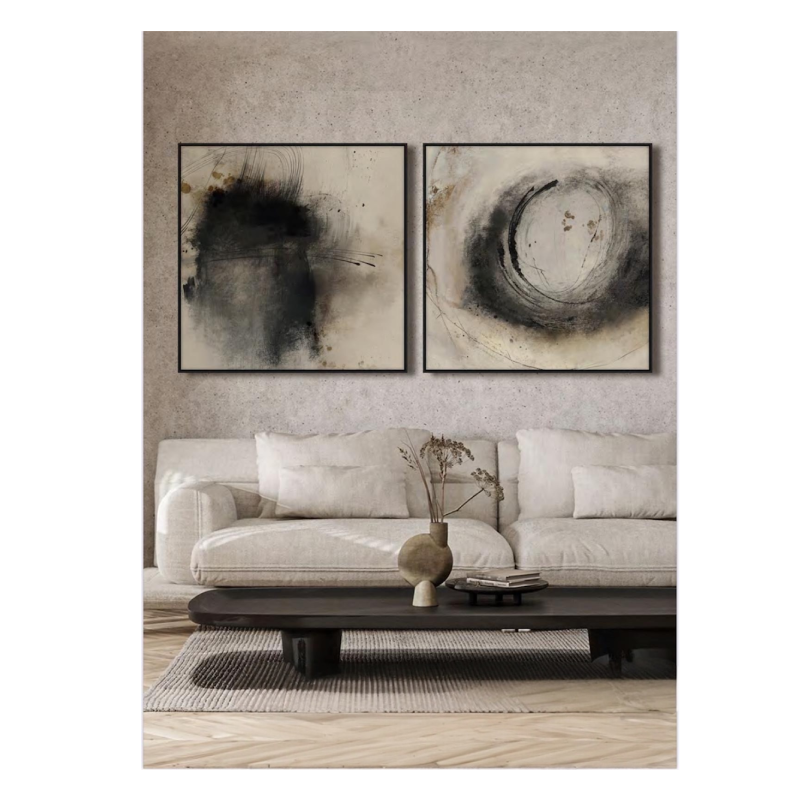 Zen Framed Art (Pair)