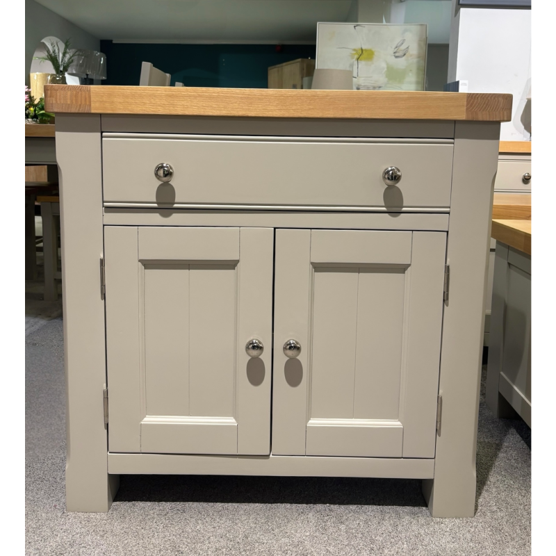 Athens Putty 1 Drawer 2 Door Sideboard