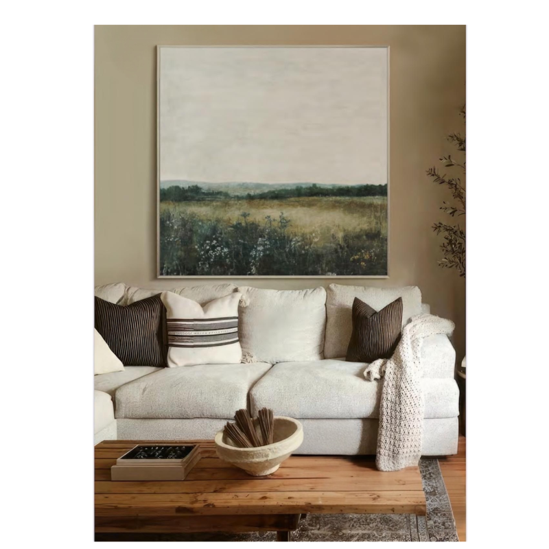 Champagne Gold Framed Art