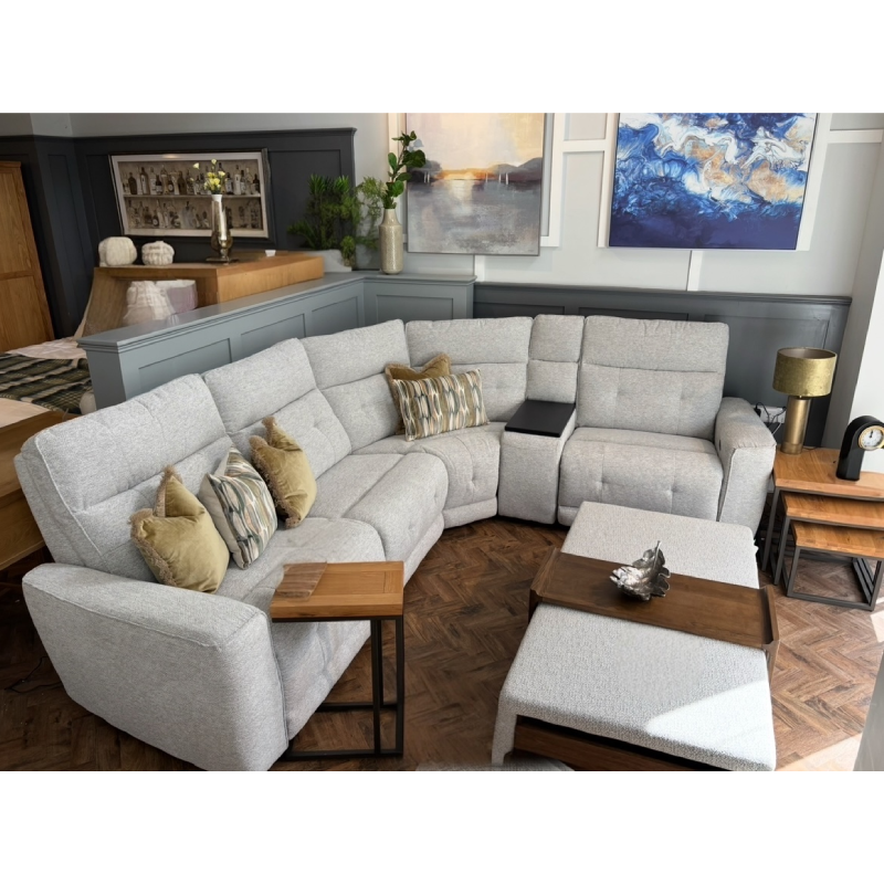 Praque Corner Sofa with Swivel Tray