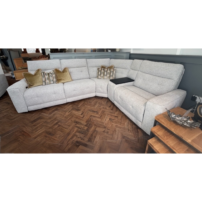 Praque Corner Sofa with Swivel Tray
