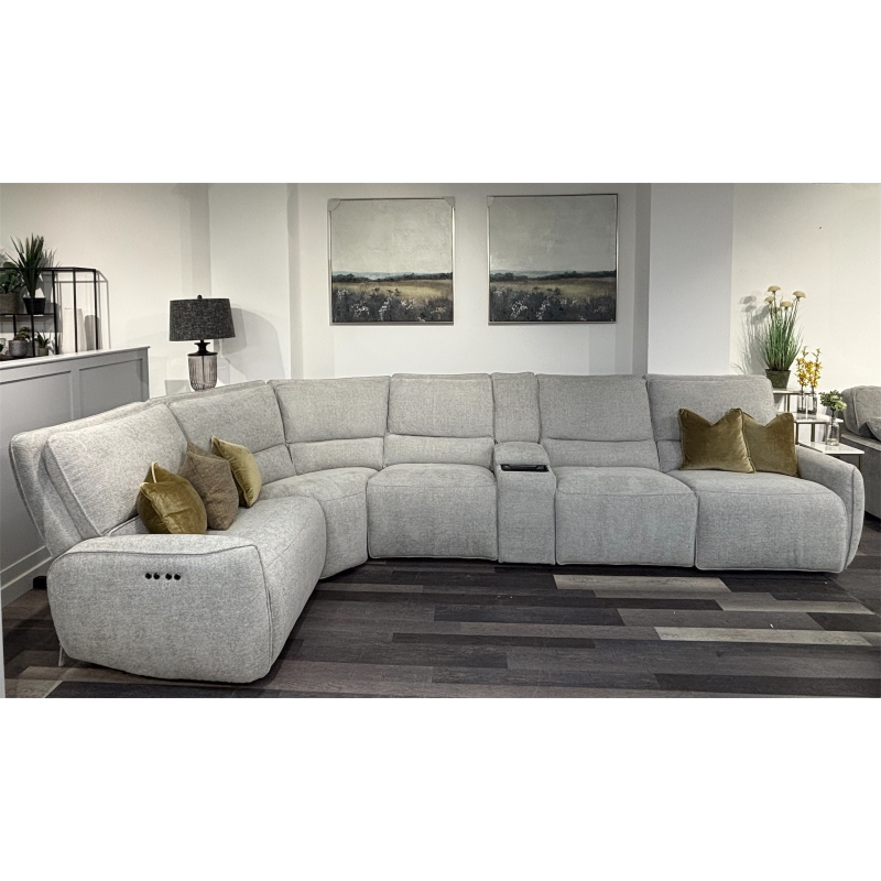 Zenity 6 Piece Recliner Corner Sofa