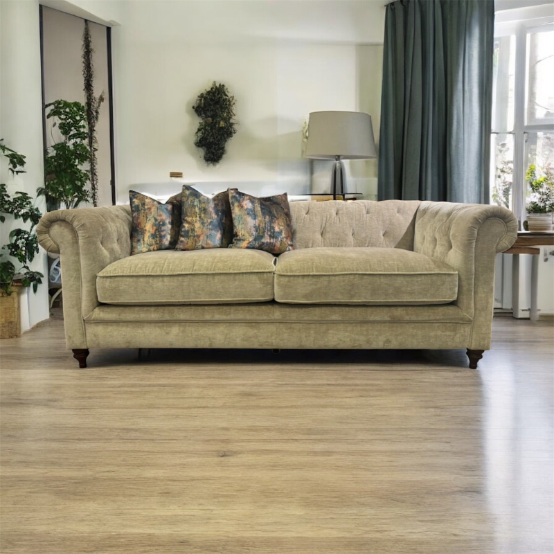 Chesterfield Fabric Sofa