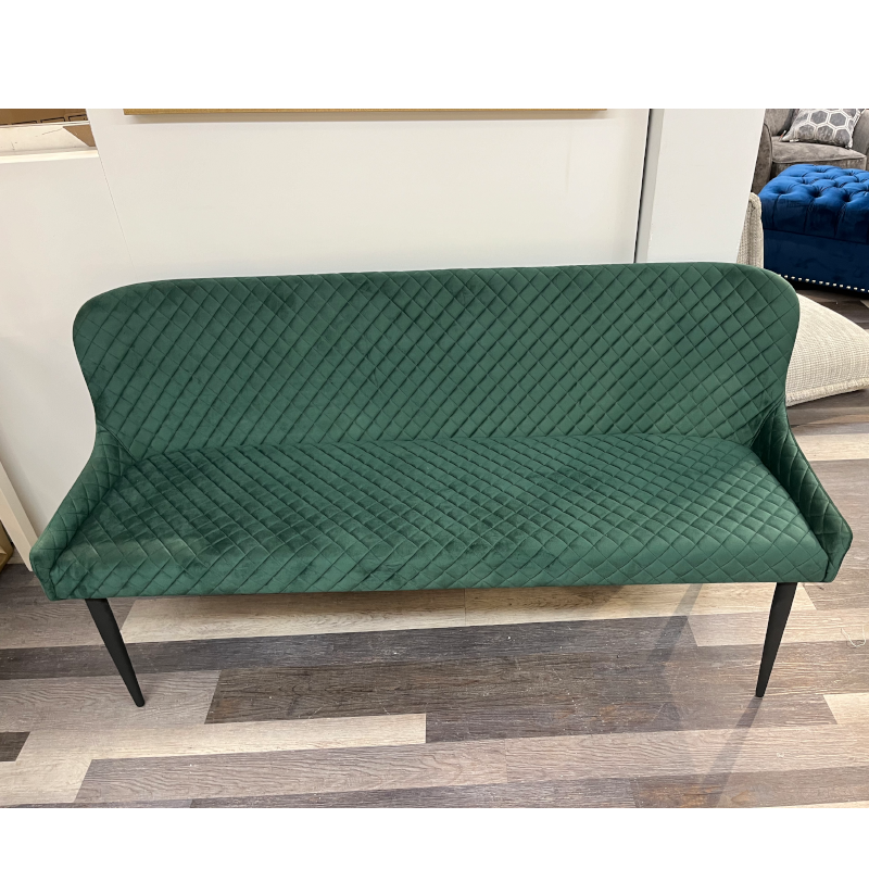 Ottawa Bench Velvet Green