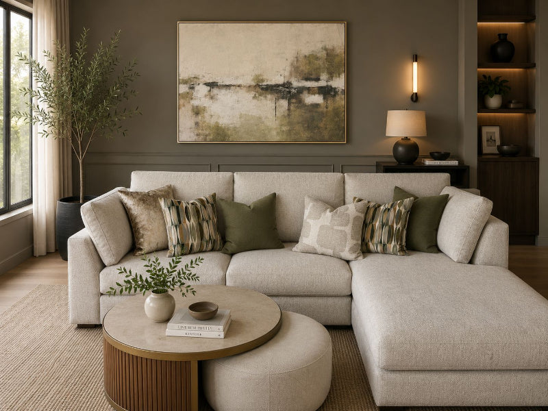 Ripley Chaise Sofa Graige Right Facing
