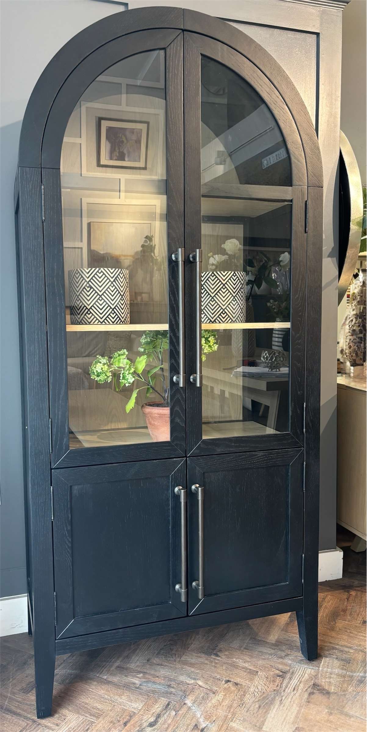 Ebony Glass Display Unit