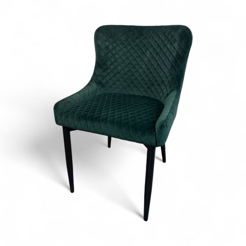 Ottawa Dining Chair Green Velvet
