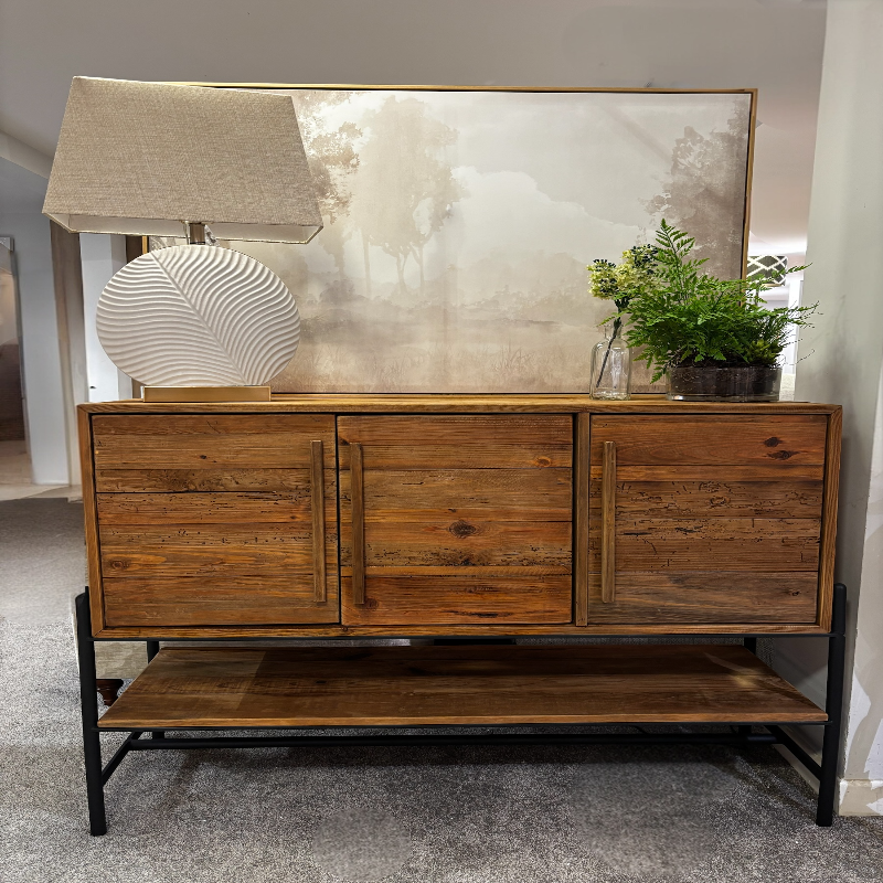 Barnwood Buffet Table