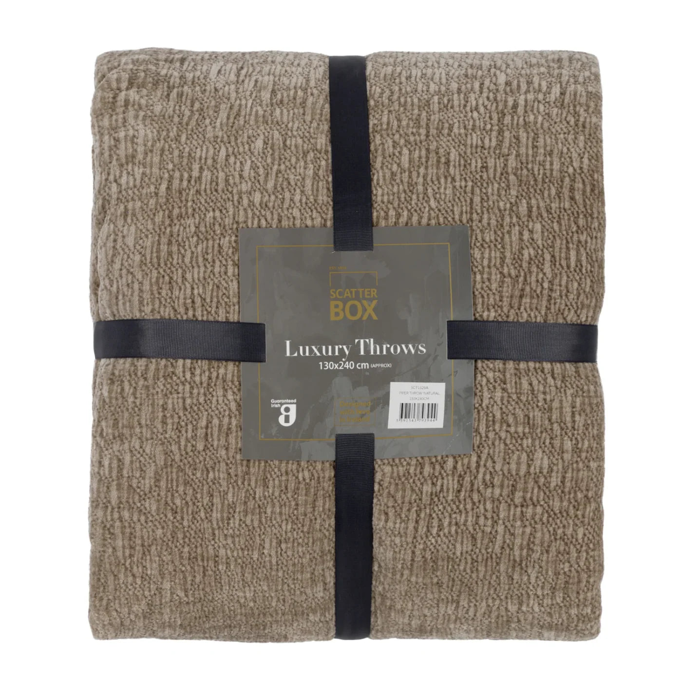 Scatterbox Piper Throw 130x240cm Natural