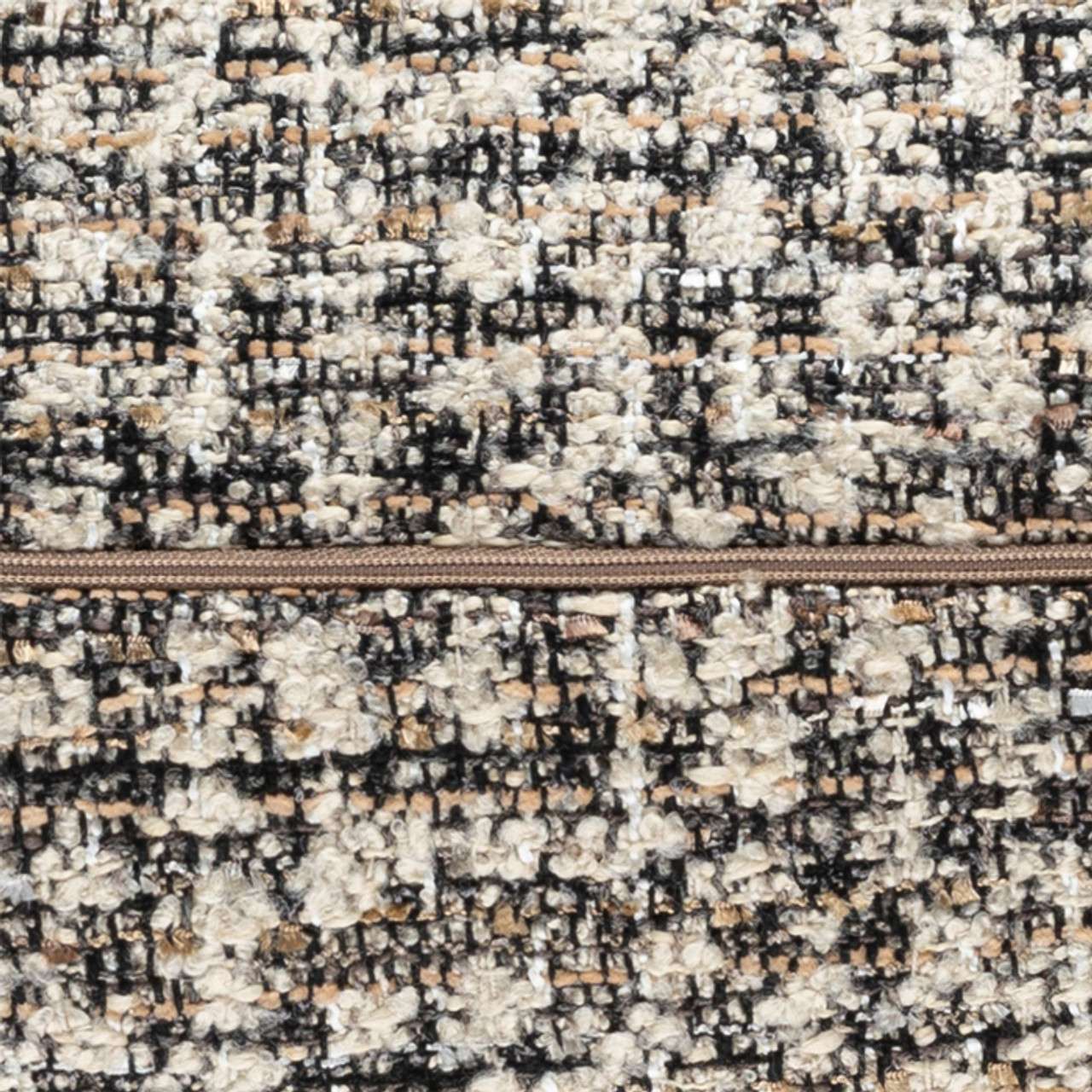 Scatterbox Blair 43x43cm Cushion, Natural/Black