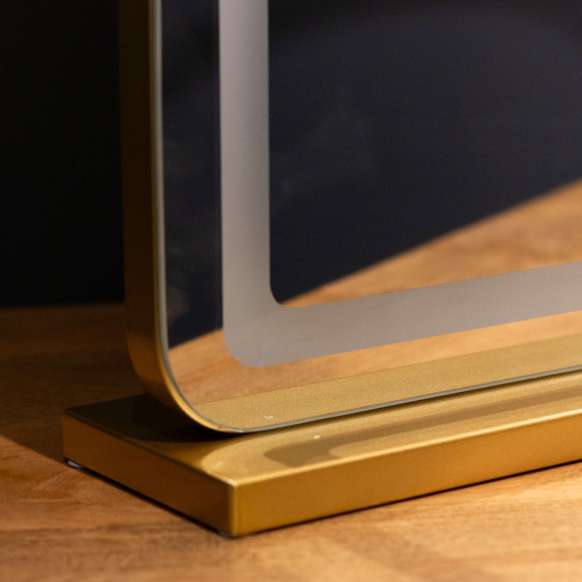 Hollywood Arch Vanity Mirror Gold 70 x 50cm