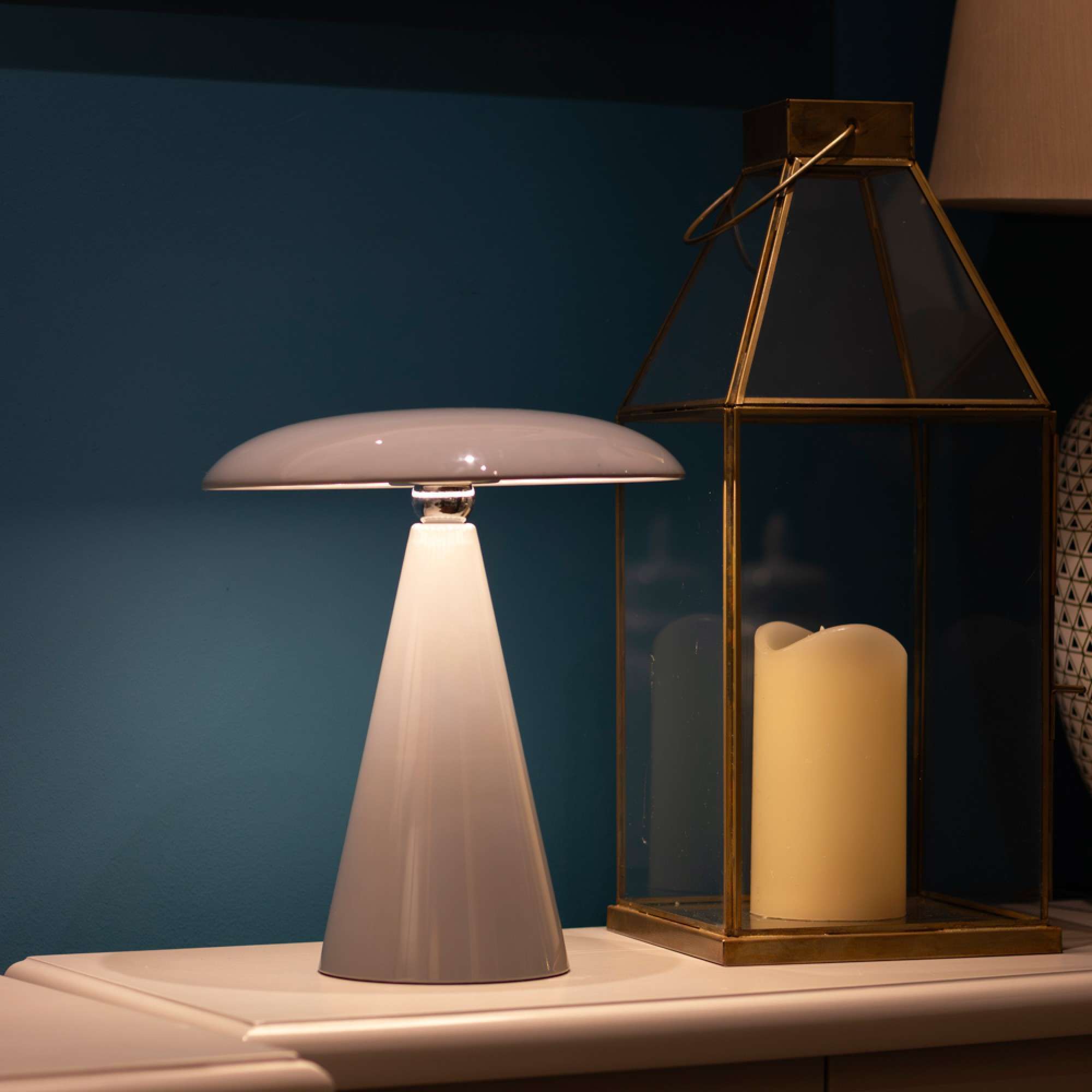 Neo USB Rechargeable Lamp Grey