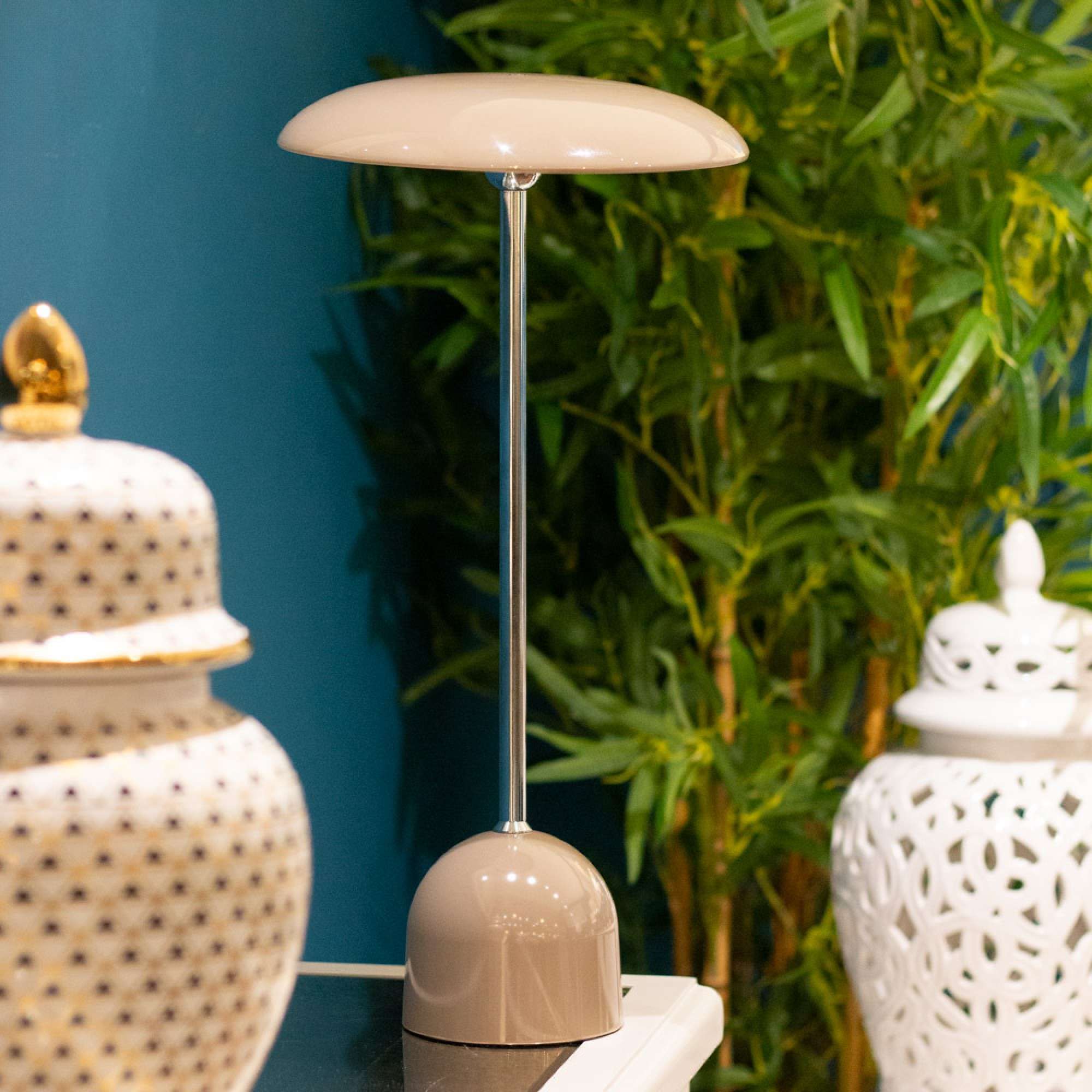 Astra USB Rechargeable Lamp Mink