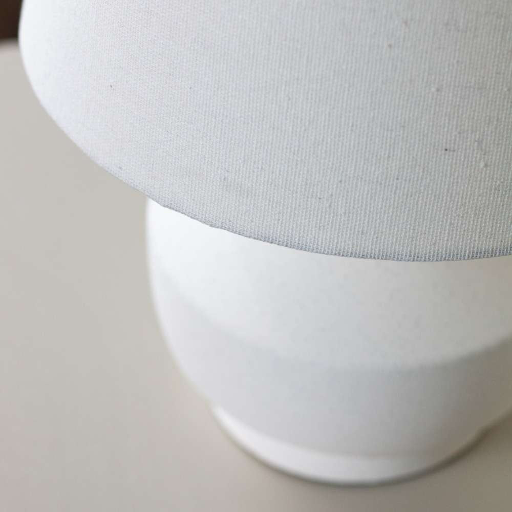 Chloe Ceramic Bedside Lamp 36cm