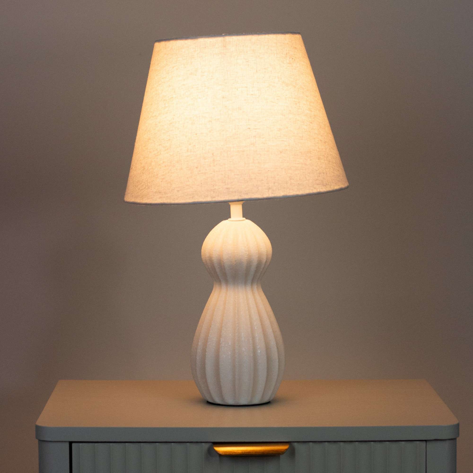 Nova Ceramic Bedside Lamp 41cm