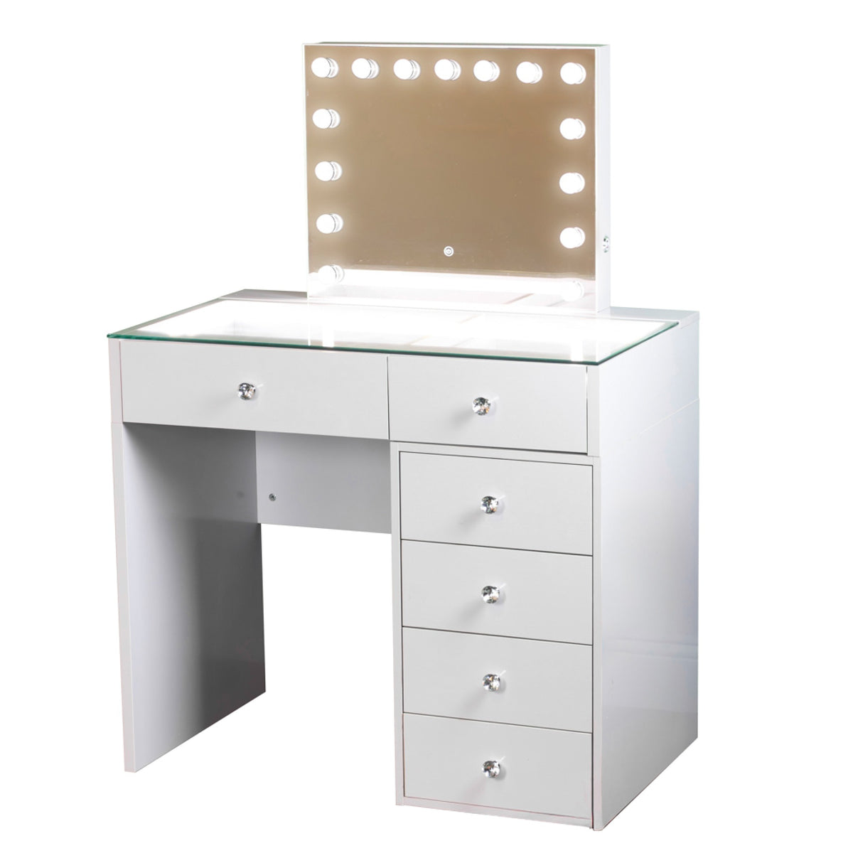 Erika Hollywood Dressing Table Bluetooth 92cm