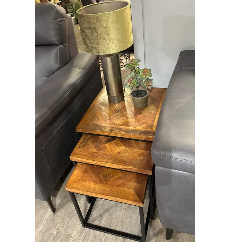 Aztec Set of Side Tables