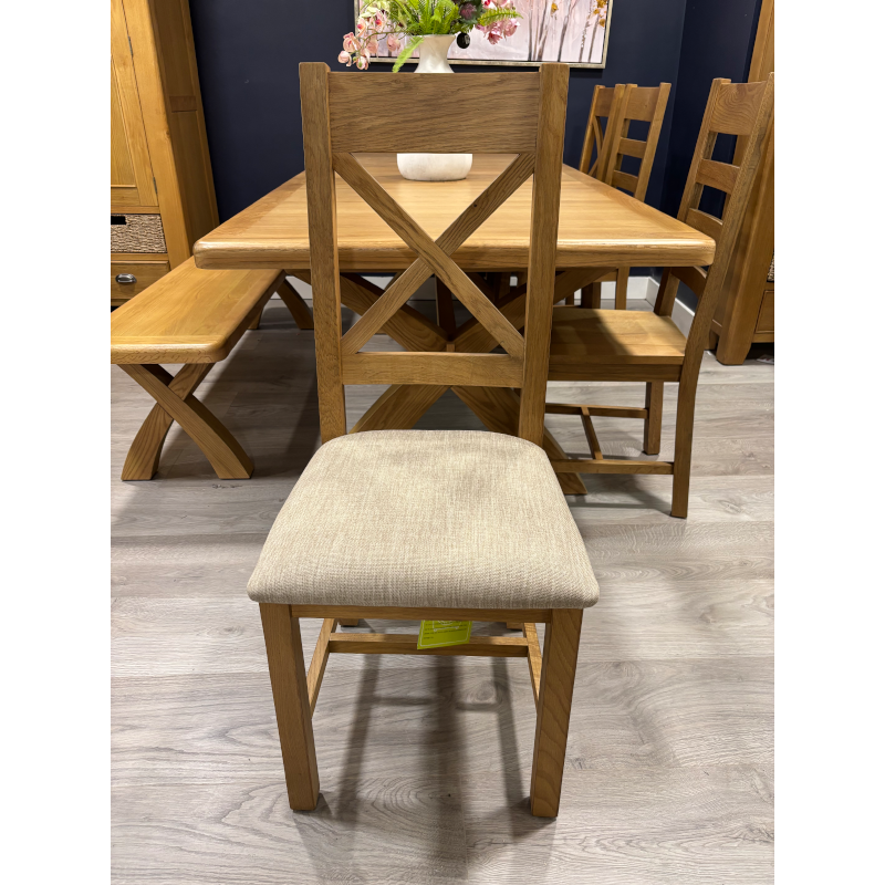 Hamilton Fabric Seat Dining Chair