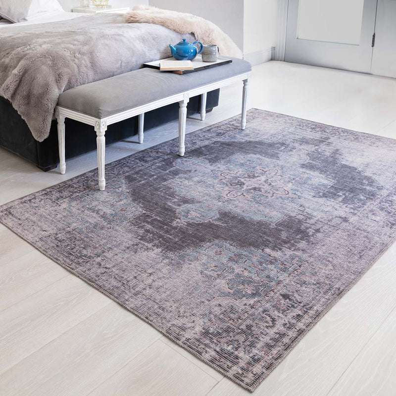Kaya Roya Vintage Style Flatweave Rug KY05 by Asiatic