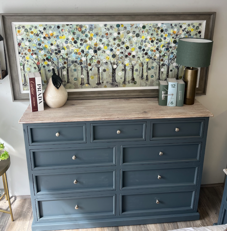 Maldron Midnight Grey Chest of Drawers