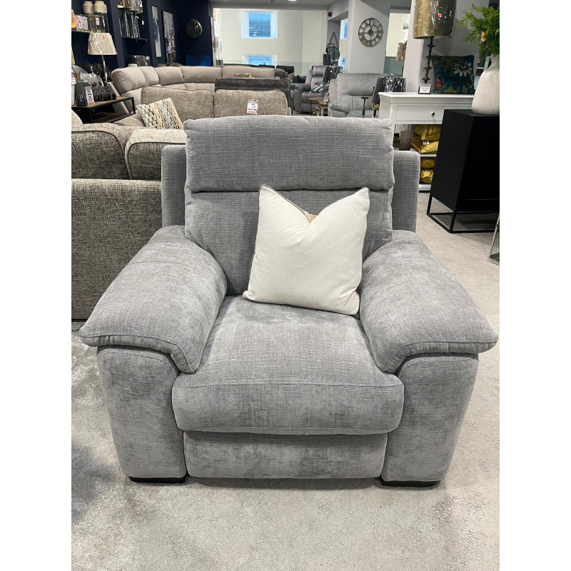 Tessa 1 Seater Grey Motorised Armchair