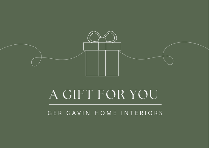Ger Gavin Home Interiors Digital Gift Card
